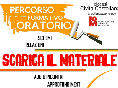 Percorso formativo oratorio